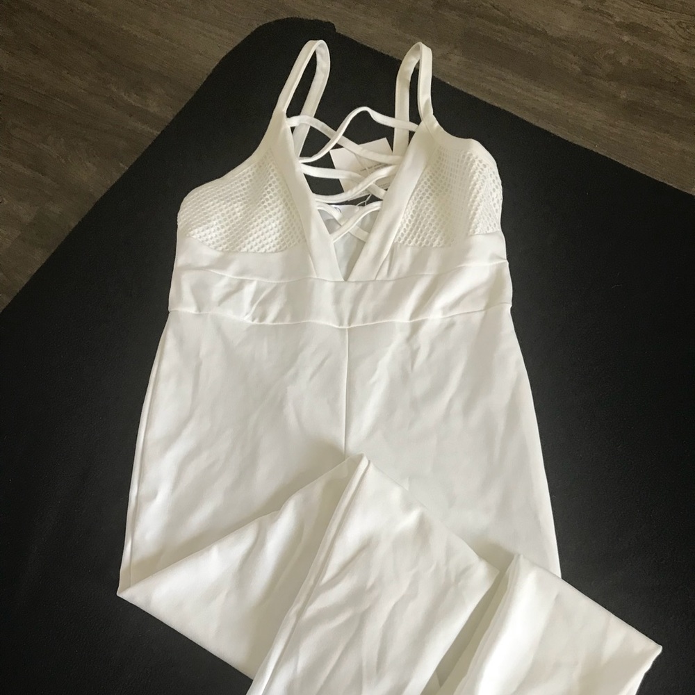 White jumpsuit